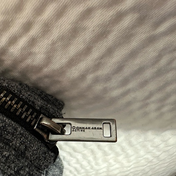 Donna Karan Charcoal Zip-Up Hoodie - Picture 11 of 16